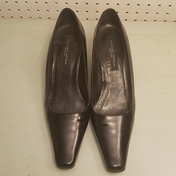 STUDIO SPIGA BLACK SHOES - Picture 6 of 8